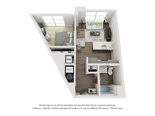 Floor plan A01