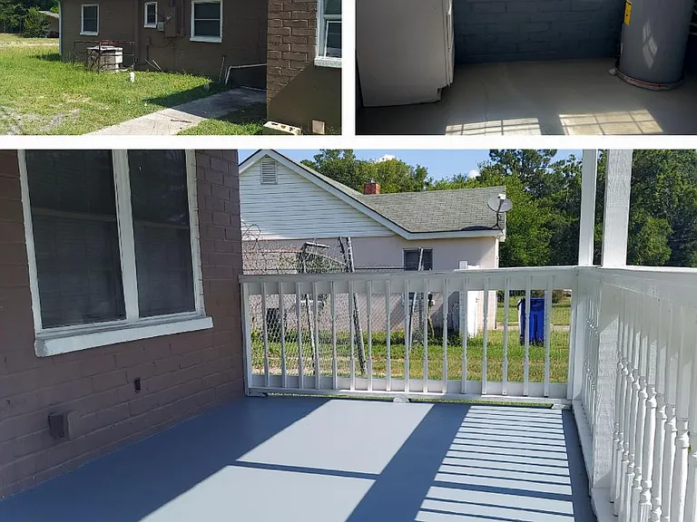 Front Porch and side entrance