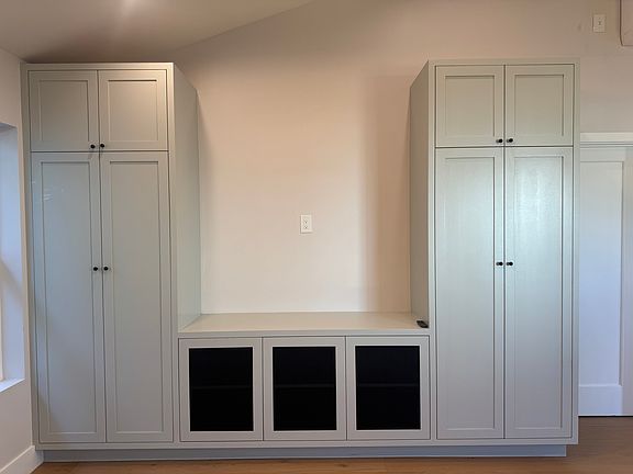 Family room - Built in media cabinet