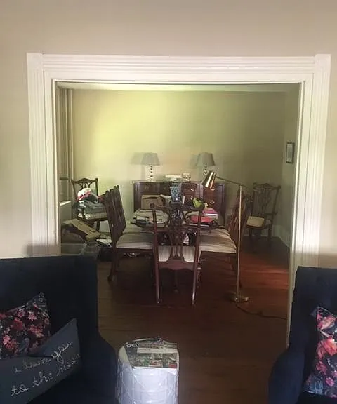 Dining room (view from front living room)
