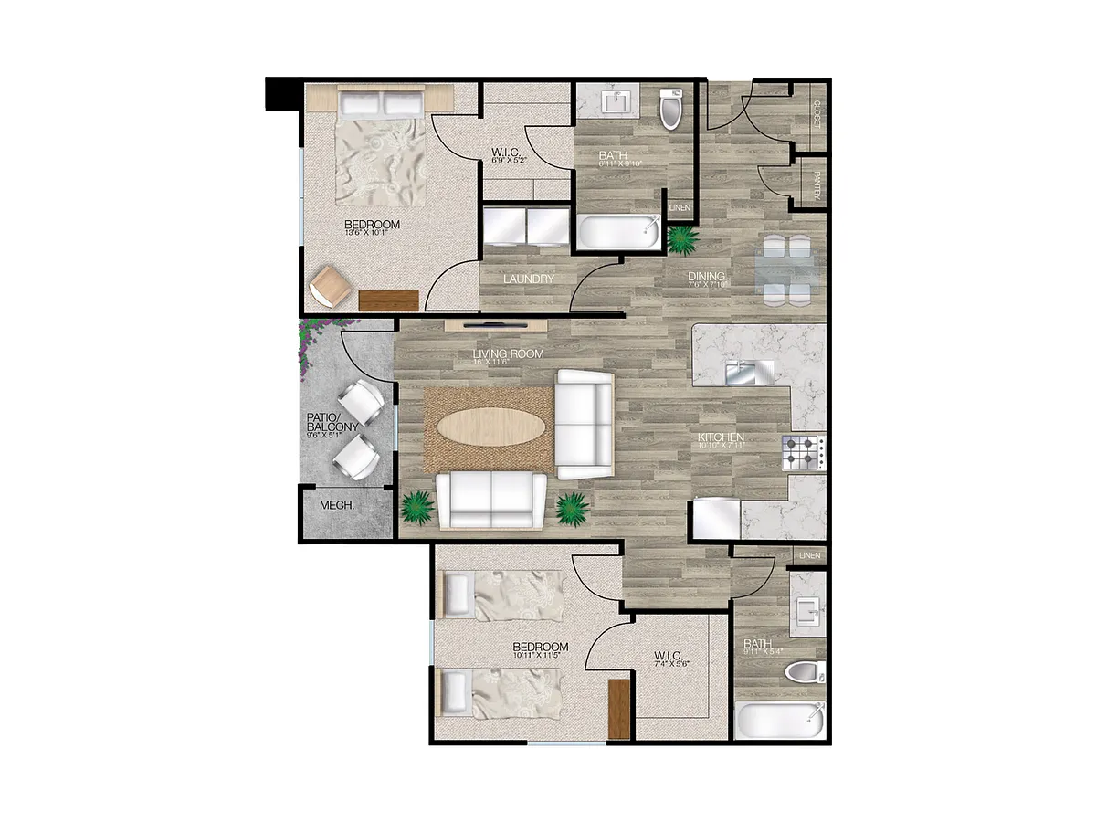 Floor plan Elevate