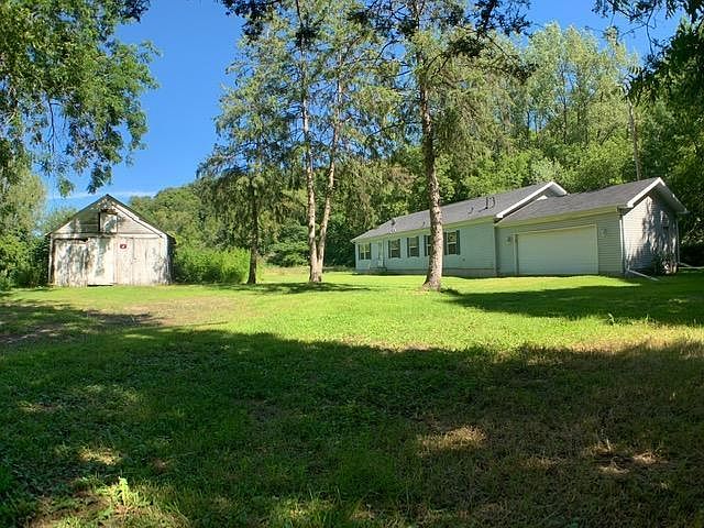 Front of house and shed