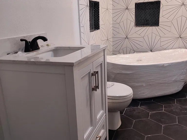Bathroom #2, complete renovation