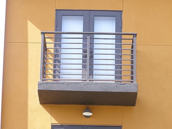 Rear Balconies