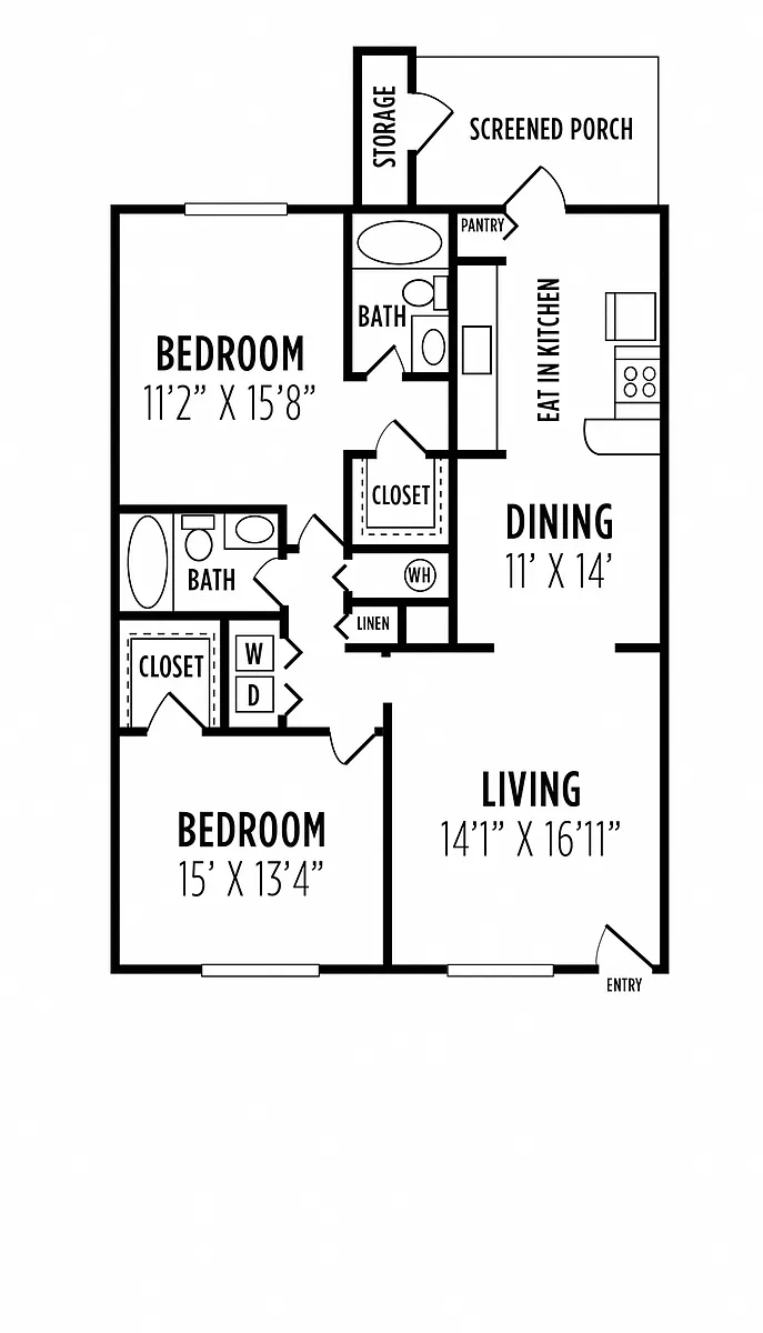 Floor plan The Magnolia