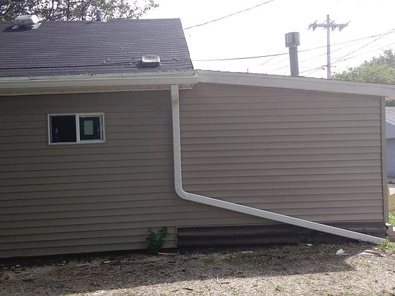 Side of home parking slab