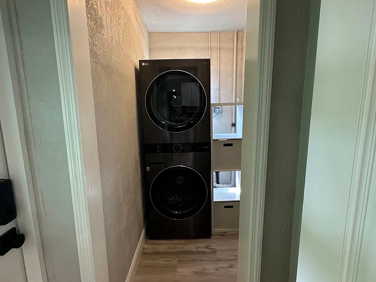 Entryway into Laundry Room