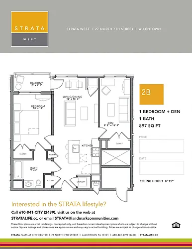 Floor plan 2B
