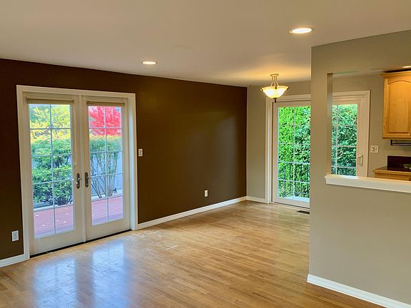 Great room has French door that opens to large private deck.