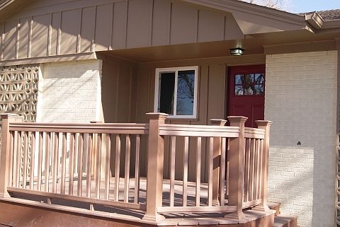 Durable Trex Front Porch