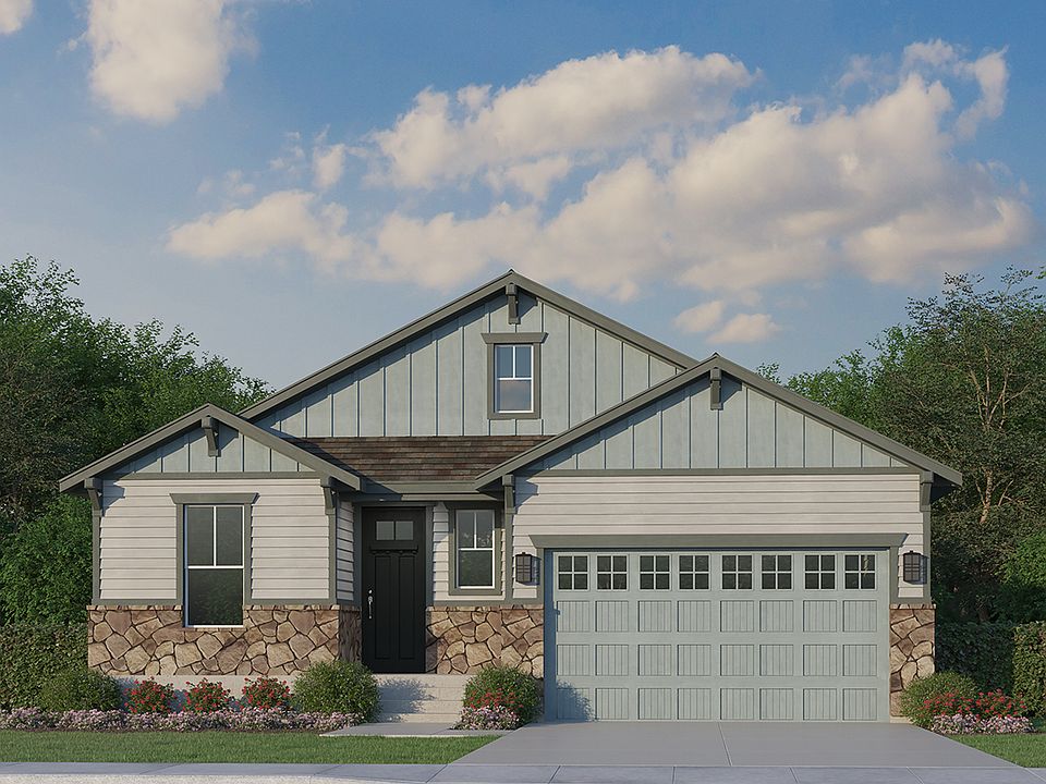 Plan C417 Elevation A w Stone