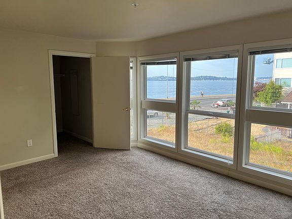 Master bedroom with walk- on closet