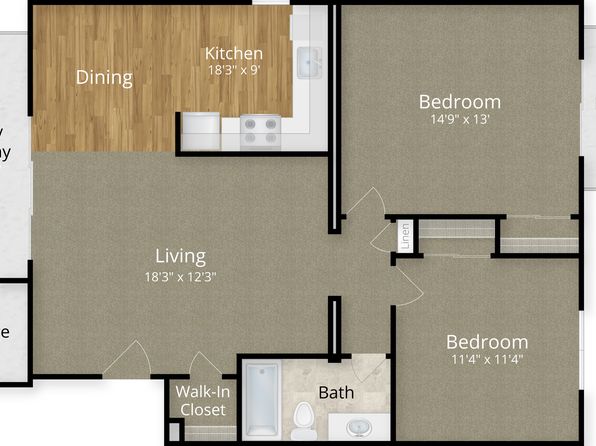 Edgewater, 1000 Darby Rd #D73, Prospect Park, PA 19076