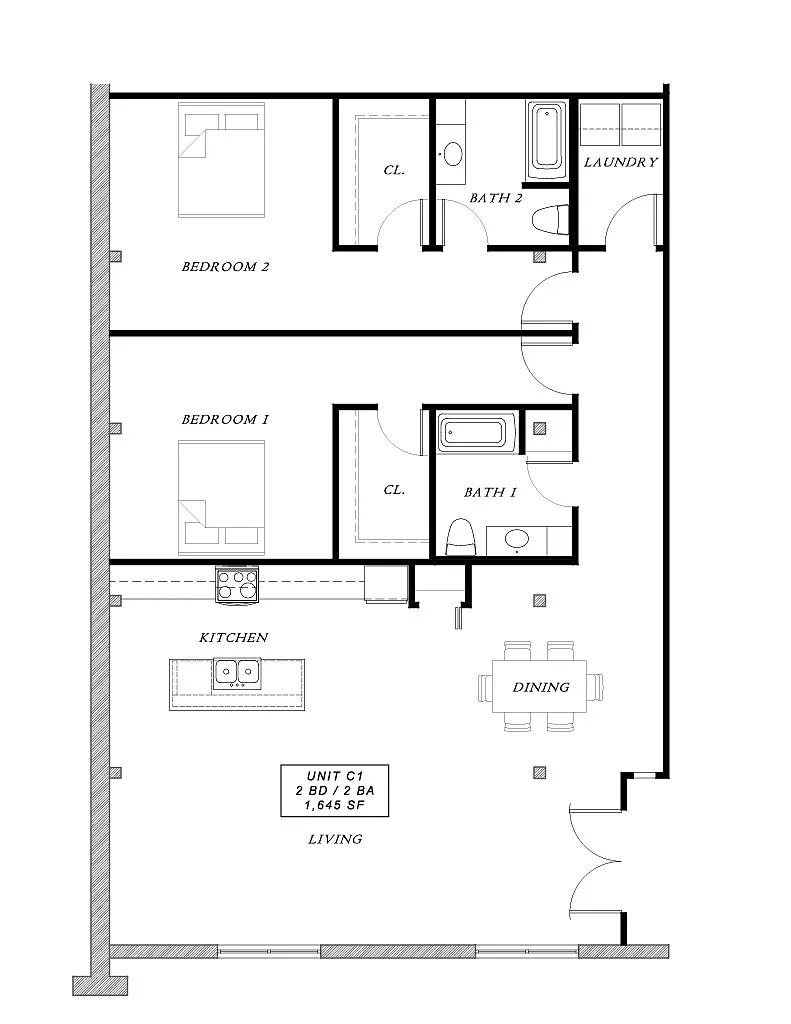 Floor plan The Slaton
