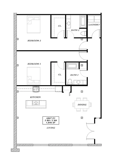 Floor plan The Slaton