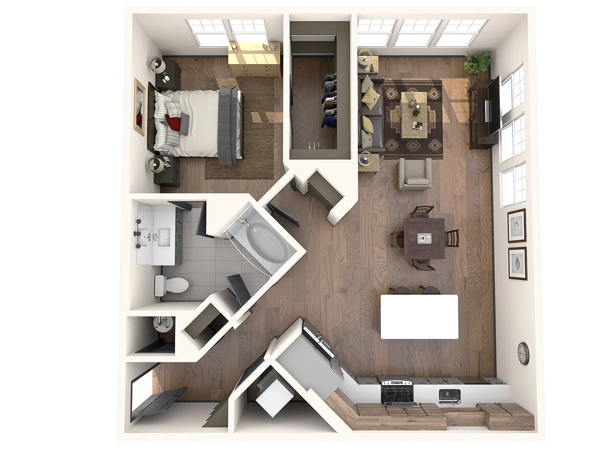 Floor plan Couter