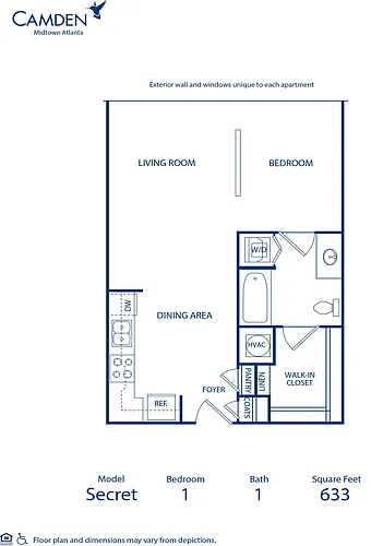 Floor plan Secret