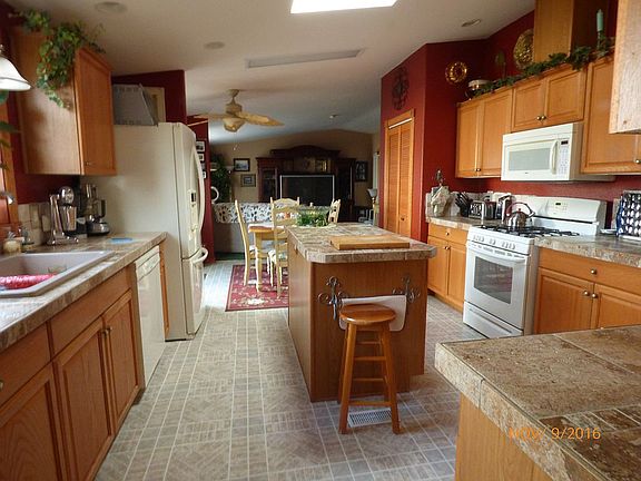 Kitchen & family room.
