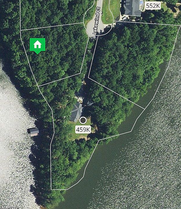 On end of a quiet cul-de-sac