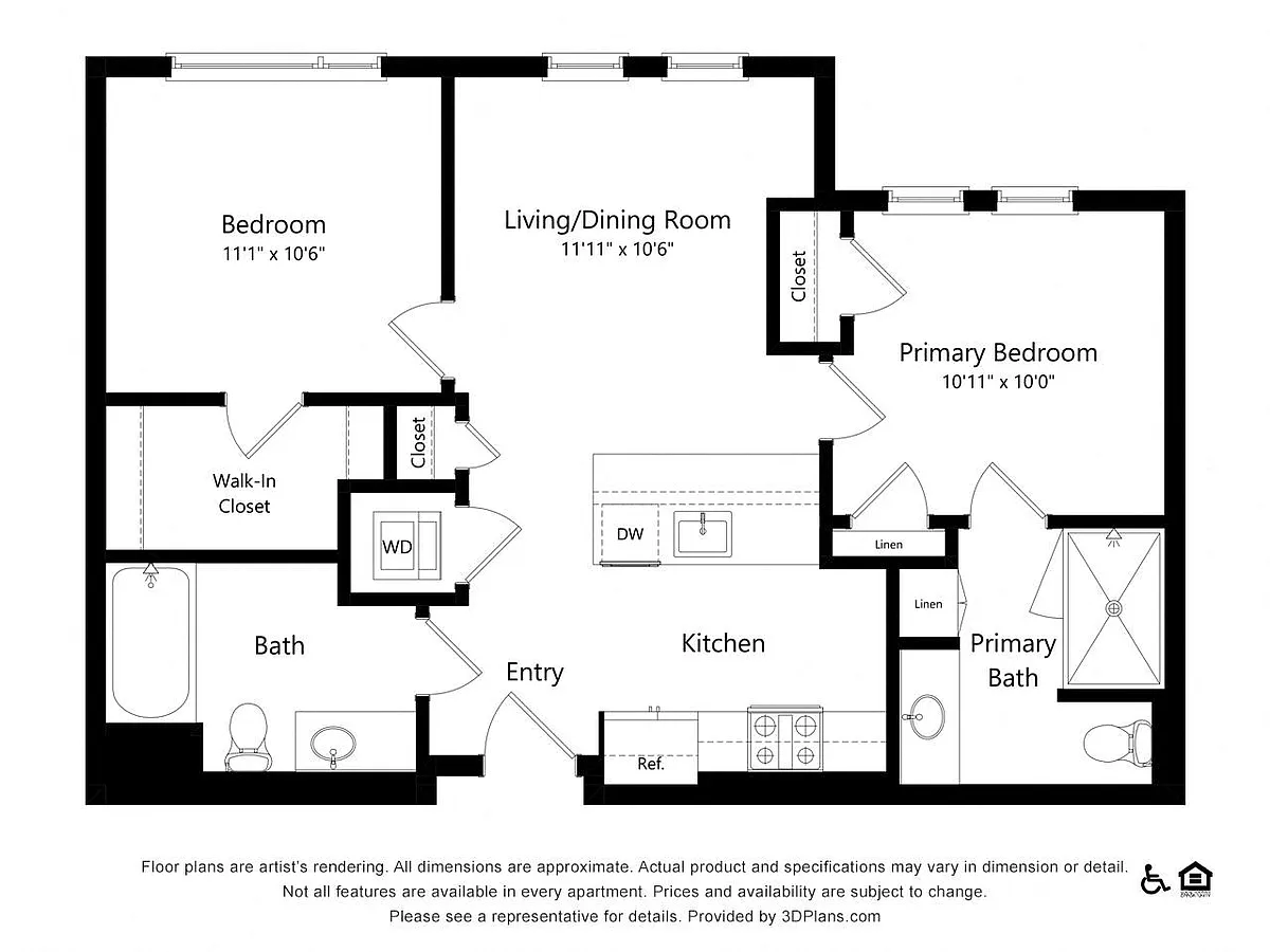 Floor plan 2A-3