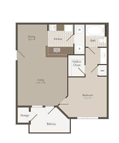 Floor plan A1 - York