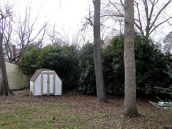 Shed for yard tools