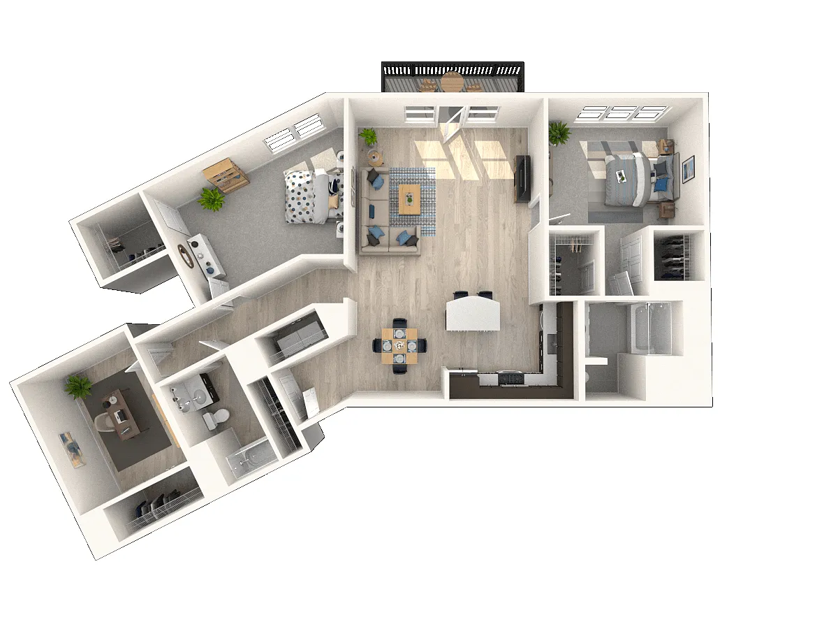 Floor plan B91R