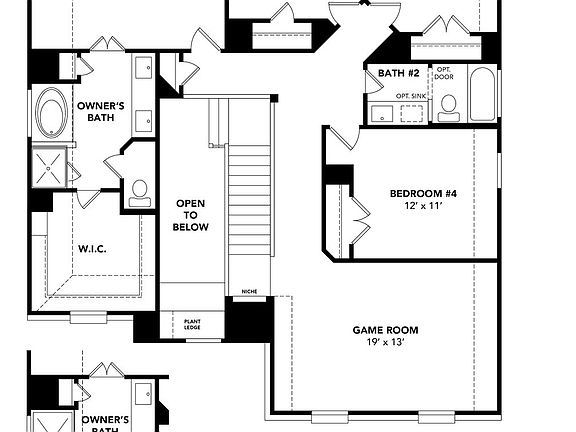 Mimosa Second Floor Plan