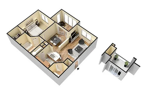 Floor plan A4CU