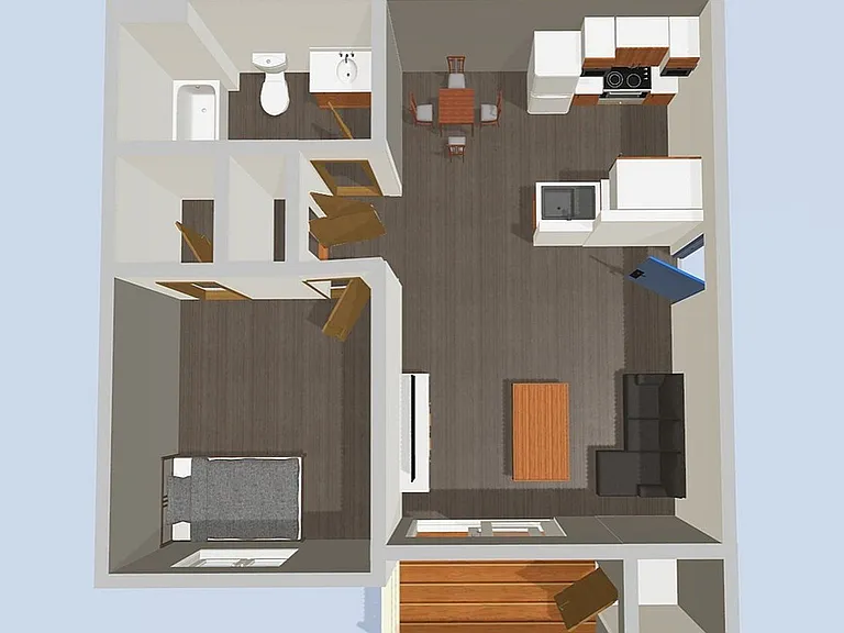 Emerald Downd 1 Bedroom 1 Bath (No Washer & Dryer) with LVP flooring Emerald Downd 1 Bedroom 1 Bath (No Washer & Dryer) with LVP flooring