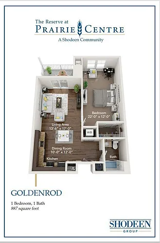 Floor plan Goldenrod