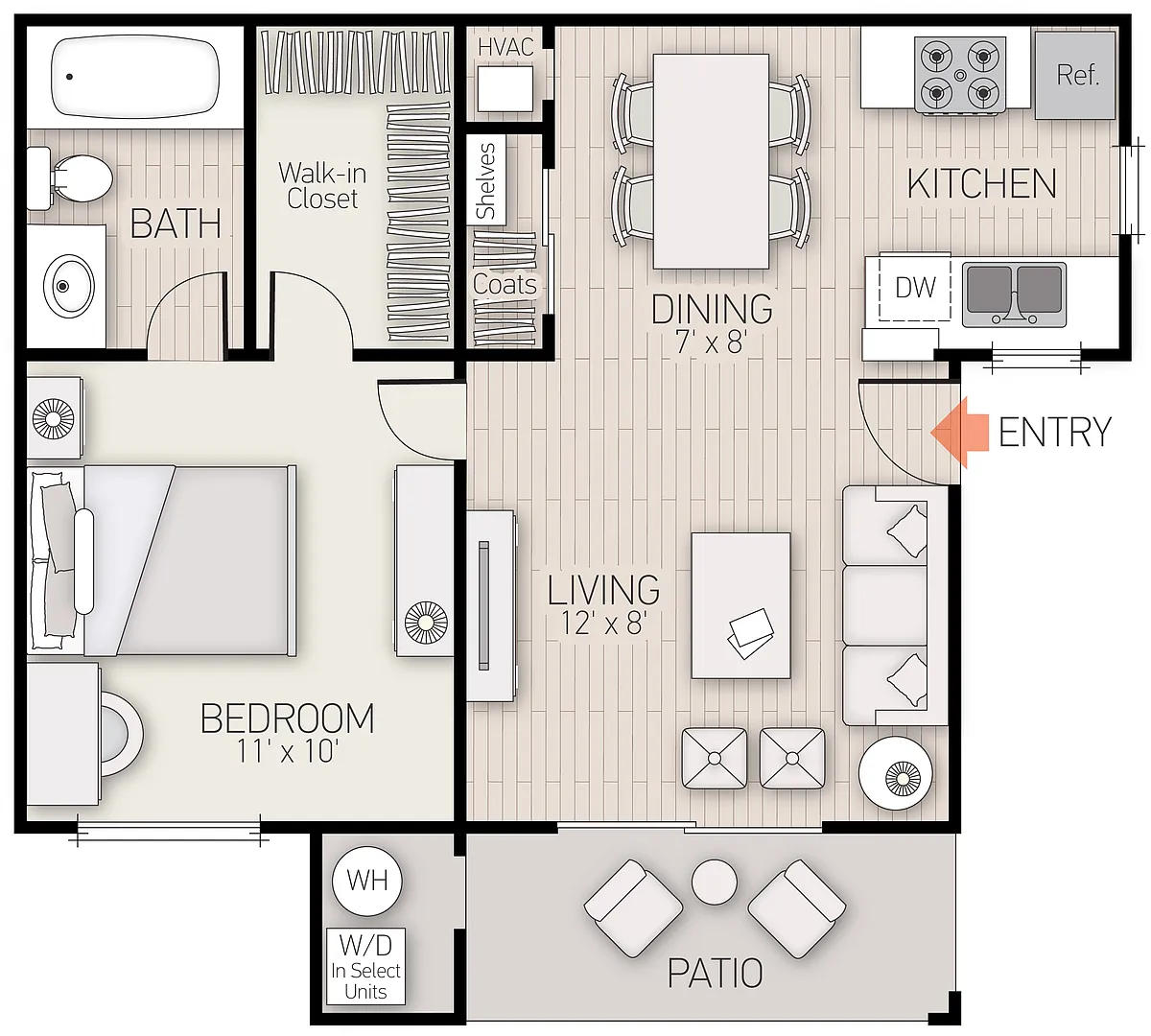 Floor plan Plan A