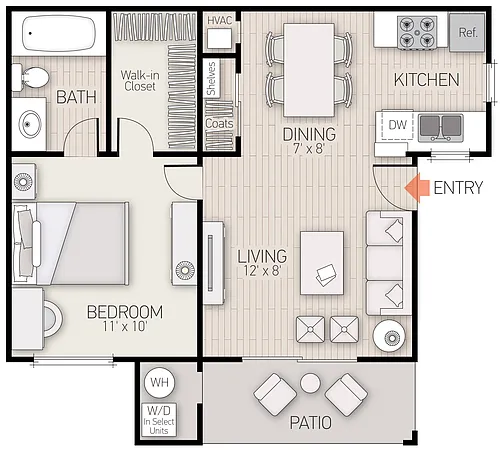 Floor plan Plan A