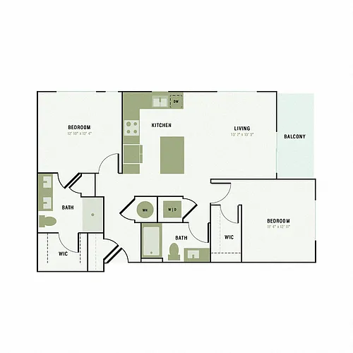Floor plan B6