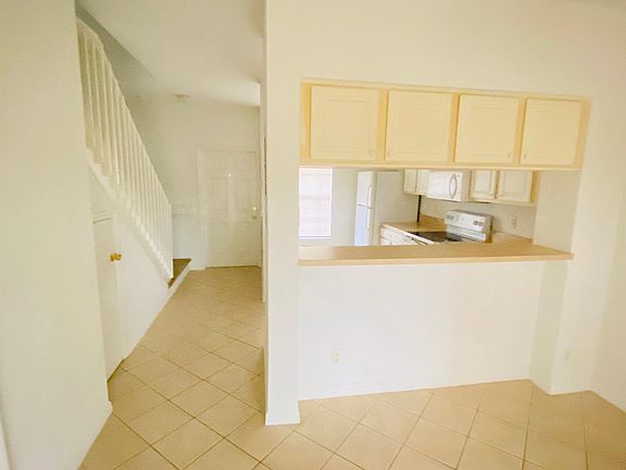 Kitchen from living area
