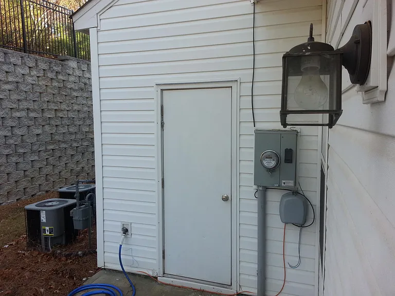 Exterior Storage Room