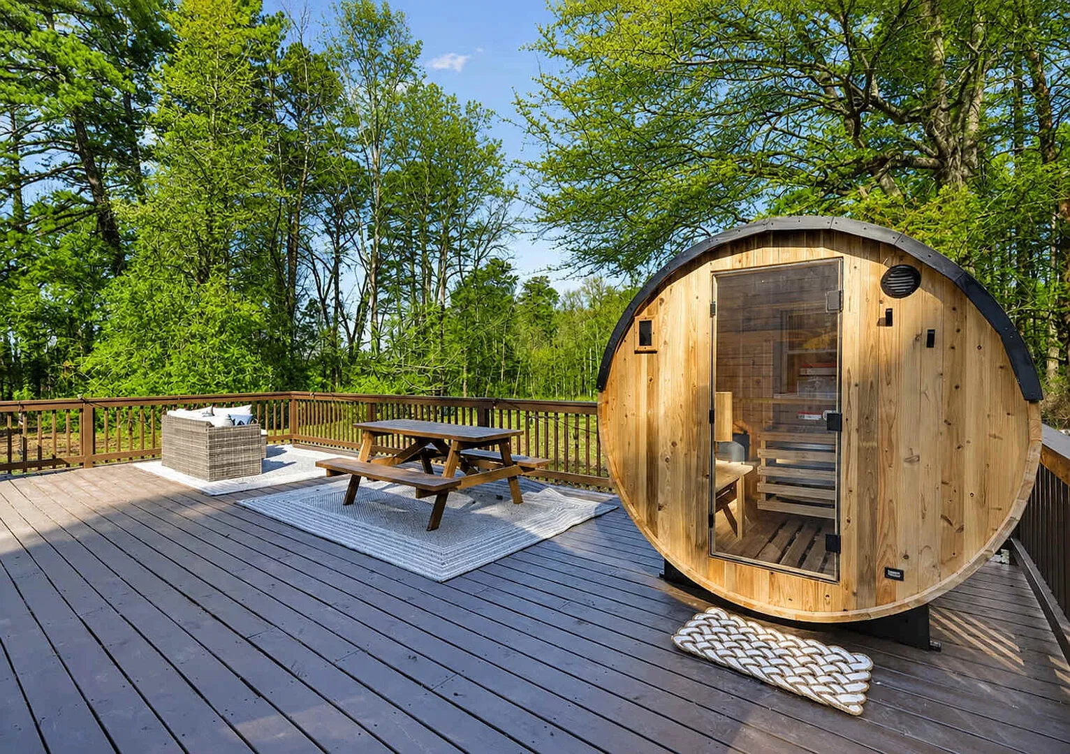 Secluded Sauna Retreat Near Downtown Davidson — Photo 1