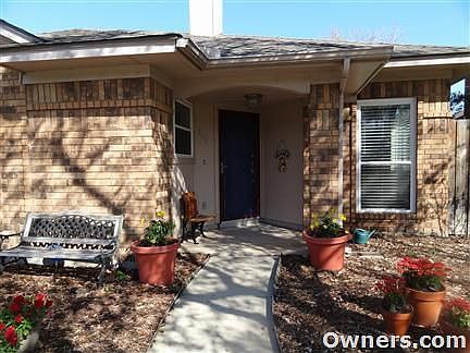 Beautiful landscaped front entry