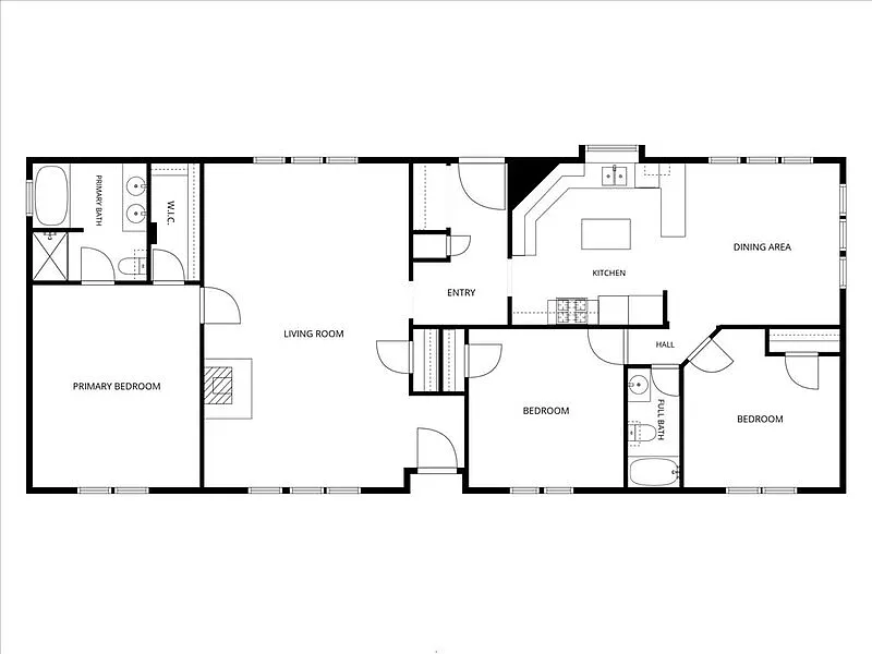 3 bed, 2.0 bath, 1200 sqft, $2,090 — Photo 2