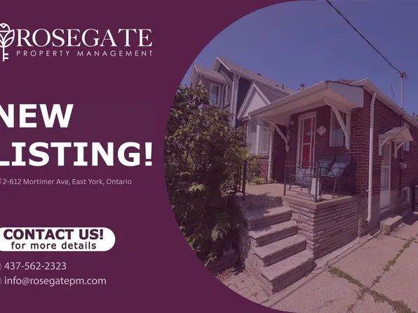 612 Mortimer Ave #2, Toronto, ON M4C 2J7