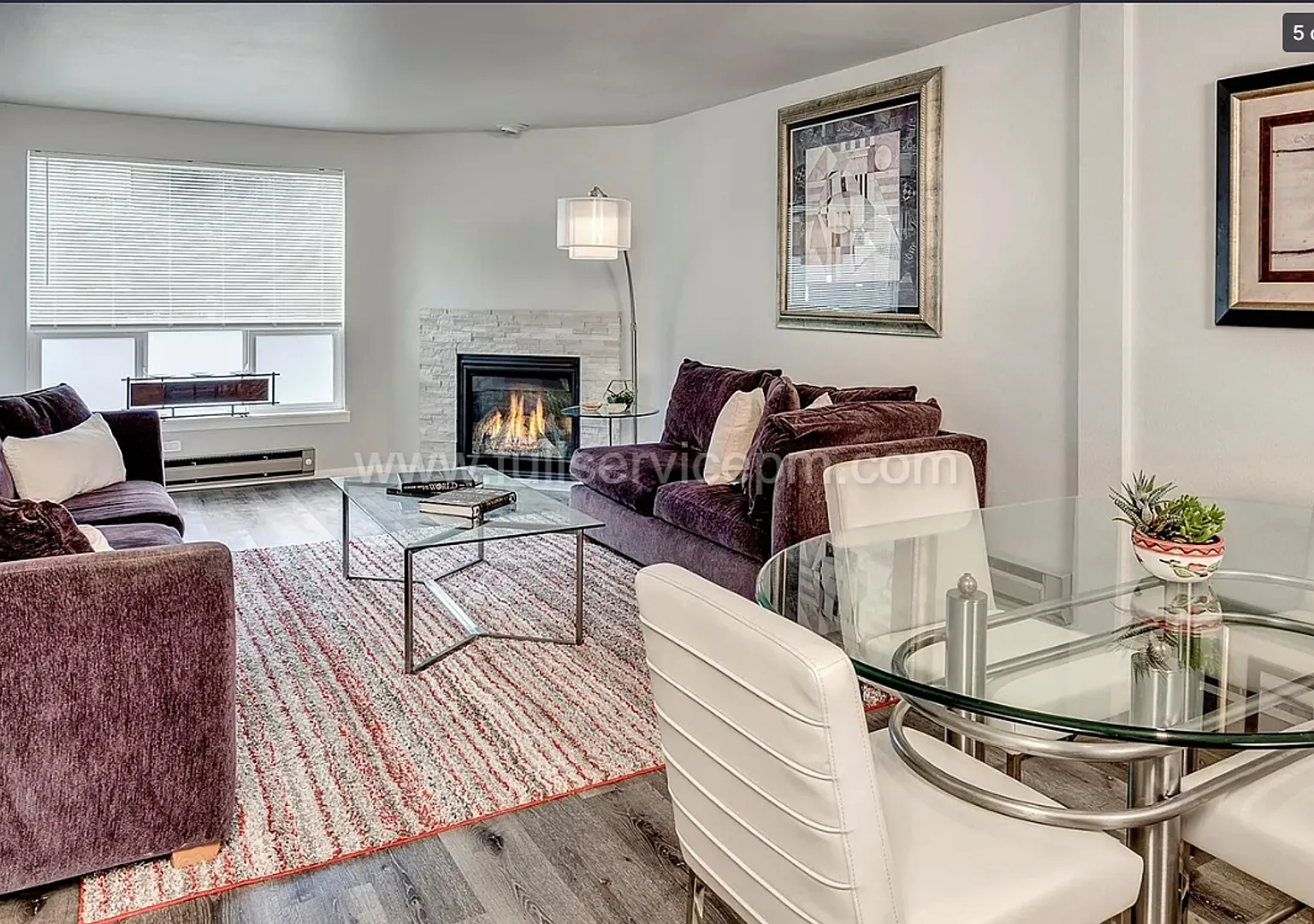 Spacious, Modern Northgate Condo w/ Quartz Kitchen, Secure Parking, Pool & Light Rail Access — Photo 1