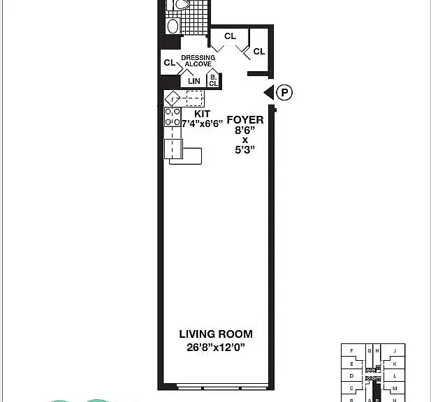 395 S End Ave #8P — Photo 16
