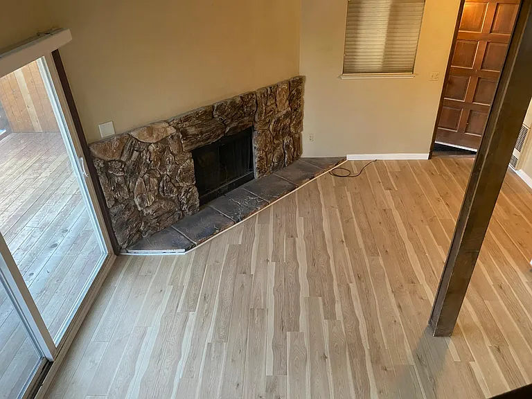 Wood burning Fireplace