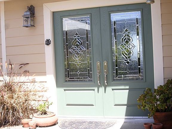 Sunny patio with views of mountain Cabrillo Estates new ext lights