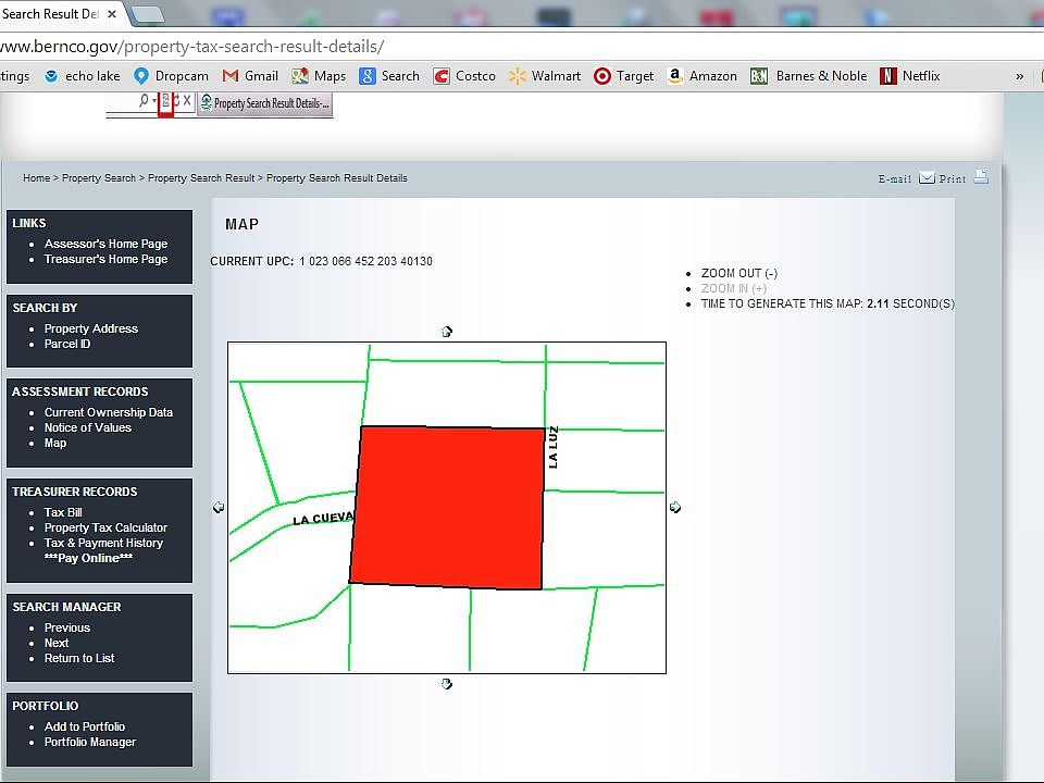 correct county lot lines