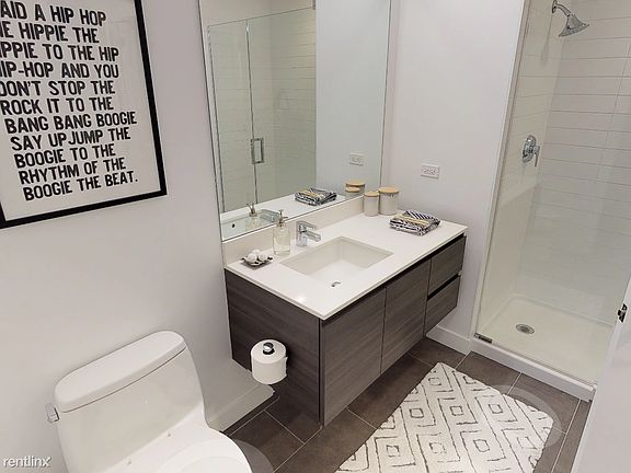 1 bed bathroom