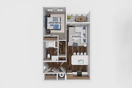 Floor plan Frontier Plus (A1P)