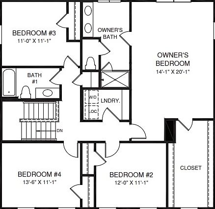 Floor Plan - Upper Level