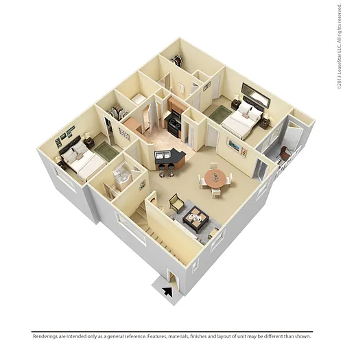 Floor plan B1UG