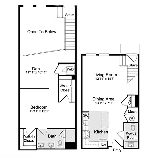 Floor plan A-15 Loft